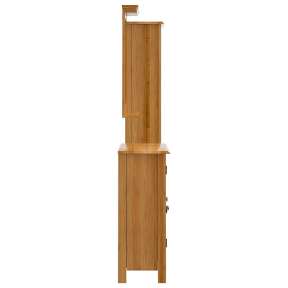 Set Mobili da Bagno 4 pz in Legno Massello di Pino | homemem39