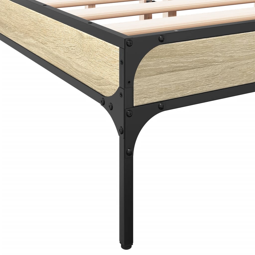 Giroletto Rovere Sonoma 150x200 cm in Legno Multistrato Metallo