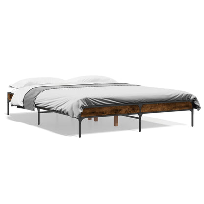Giroletto Rovere Fumo 150x200 cm in Legno Multistrato Metallo | homemem39