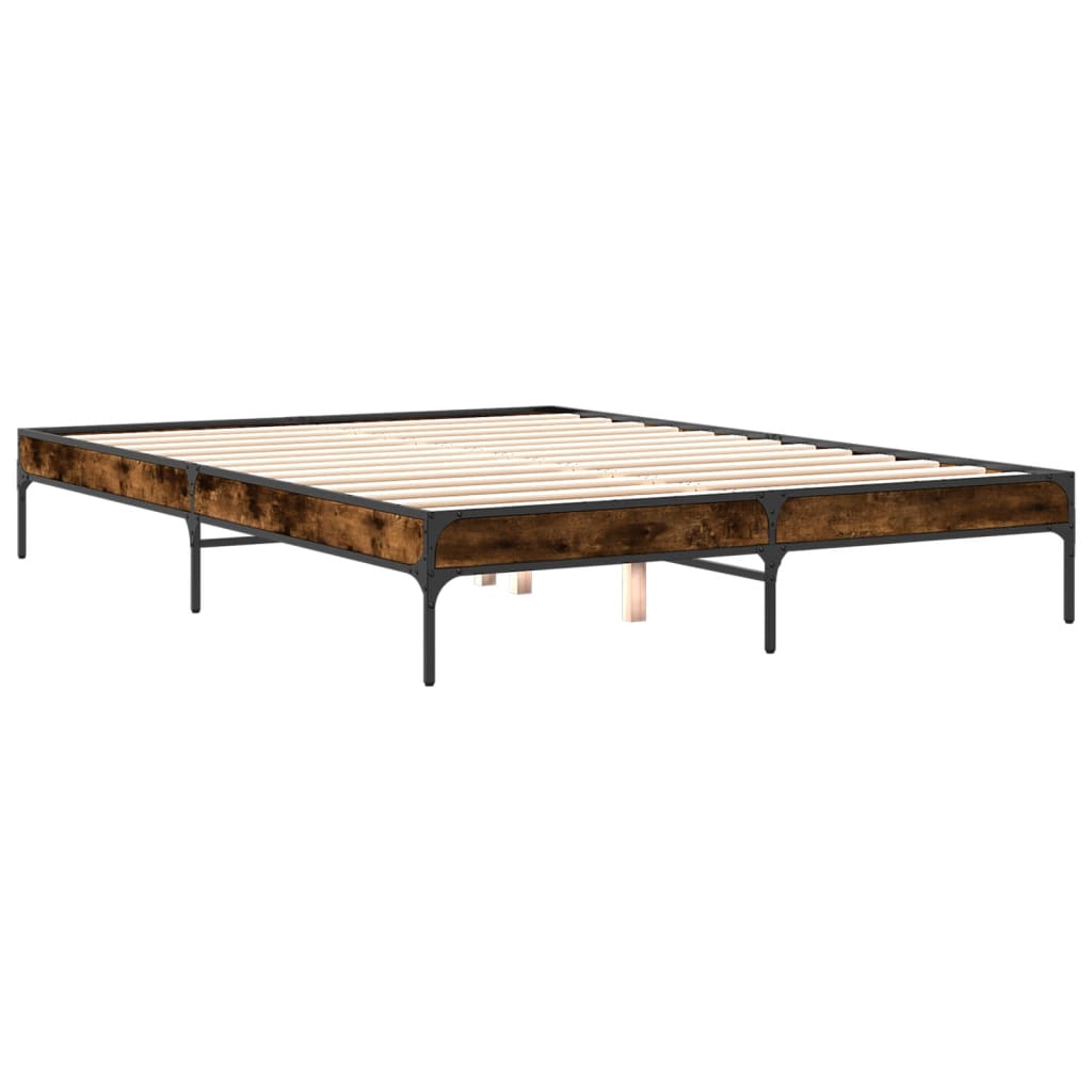Giroletto Rovere Fumo 150x200 cm in Legno Multistrato Metallo | homemem39