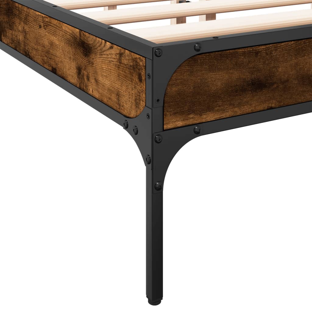 Giroletto Rovere Fumo 150x200 cm in Legno Multistrato Metallo | homemem39