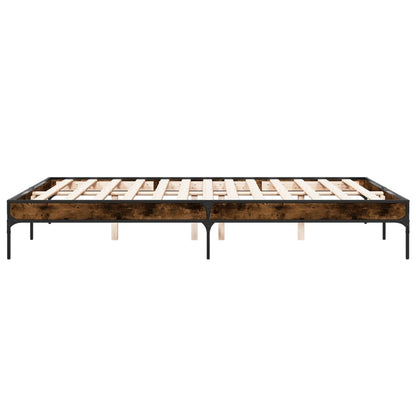 Giroletto Rovere Fumo 140x200 cm in Legno Multistrato Metallo
