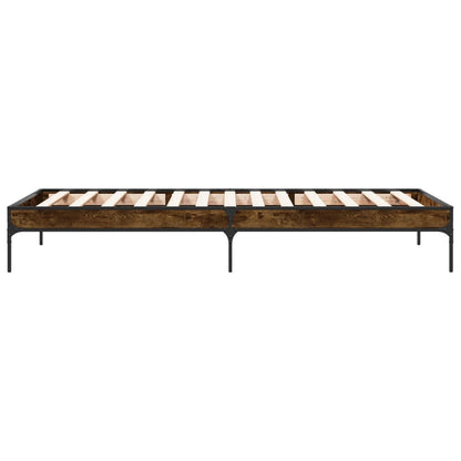 Giroletto Rovere Fumo 100x200 cm in Legno Multistrato e Metallo