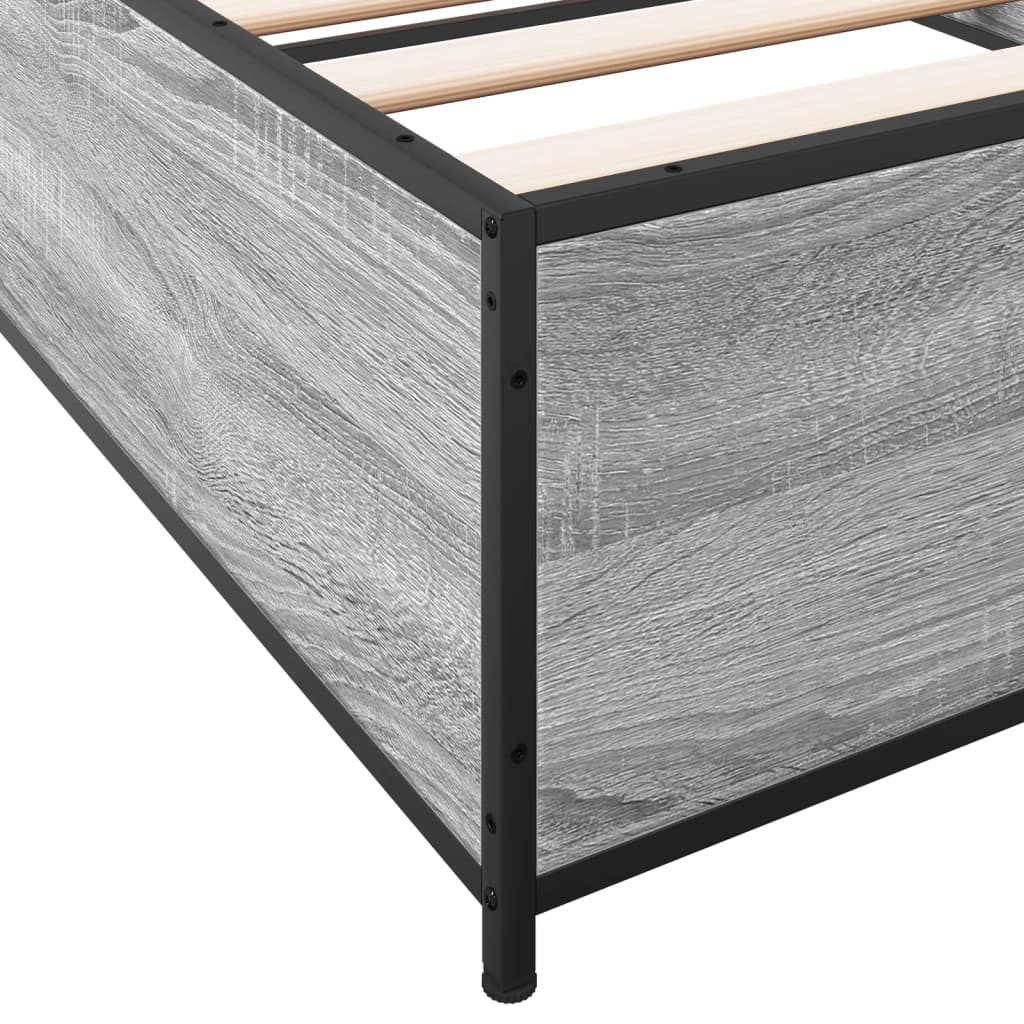 Giroletto senza Materasso Rovere Sonoma 90x190 cm | homemem39