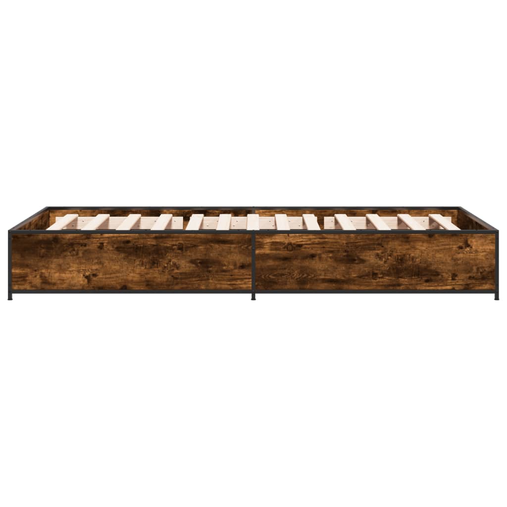 Giroletto Rovere Fumo 75x190 cm in Legno Multistrato e Metallo