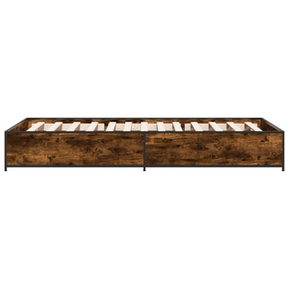 Giroletto Rovere Fumo 75x190 cm in Legno Multistrato e Metallo