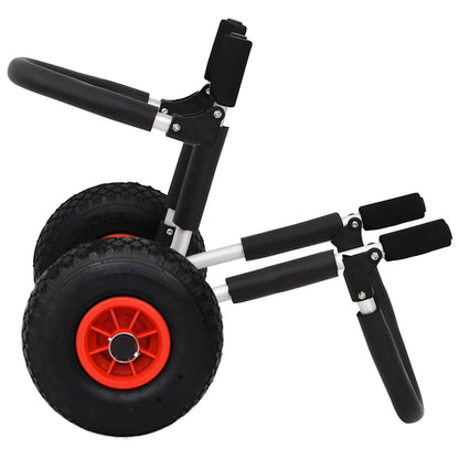 Carrello SUP per 2 Tavole da Surf Pieghevole 90 kg in Alluminio - homemem39