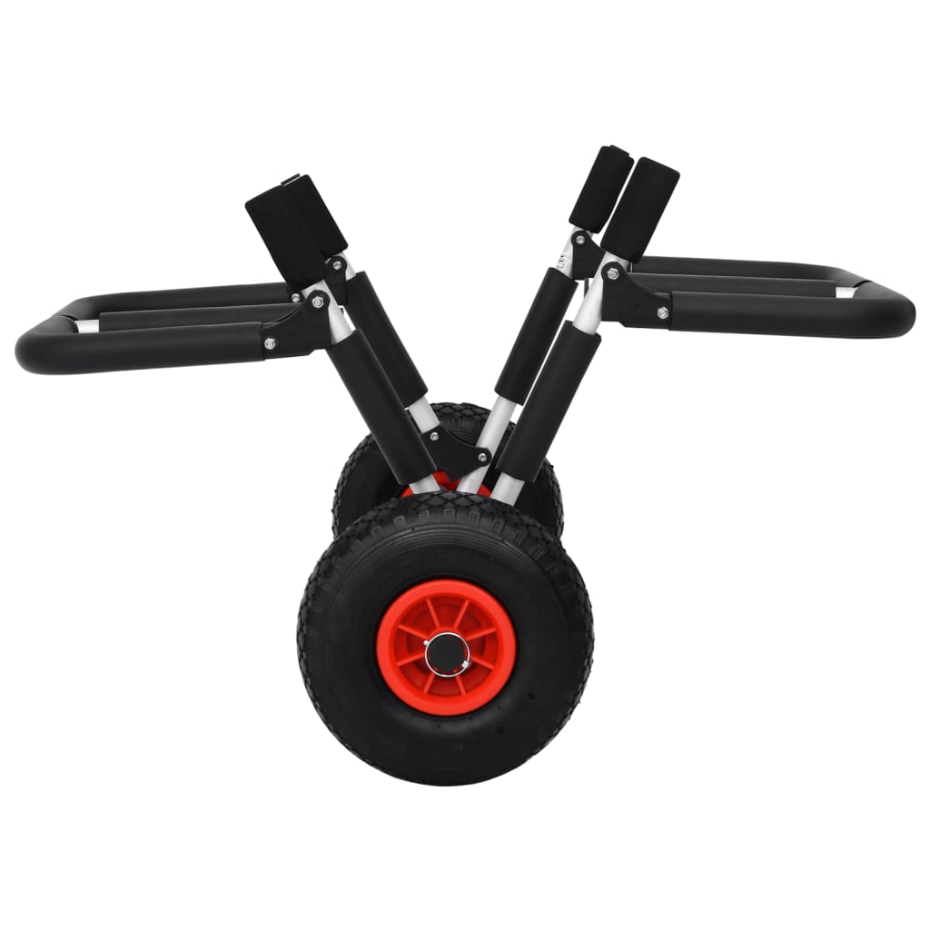 Carrello SUP per 2 Tavole da Surf Pieghevole 90 kg in Alluminio - homemem39