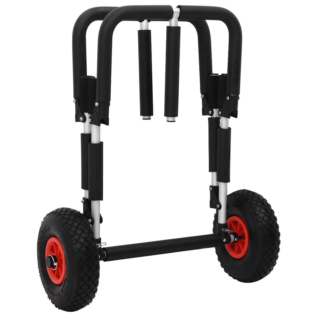 Carrello SUP per 2 Tavole da Surf Pieghevole 90 kg in Alluminio - homemem39
