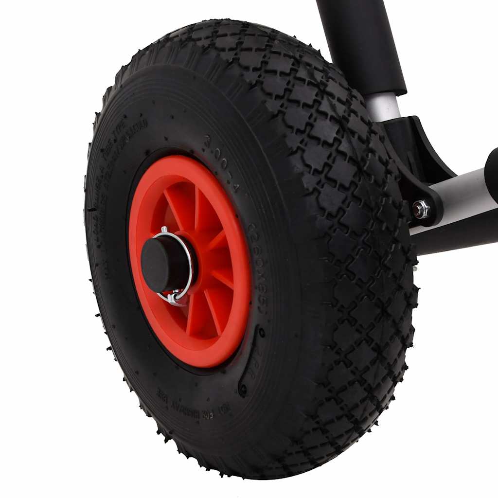 Carrello SUP per 2 Tavole da Surf Pieghevole 90 kg in Alluminio - homemem39