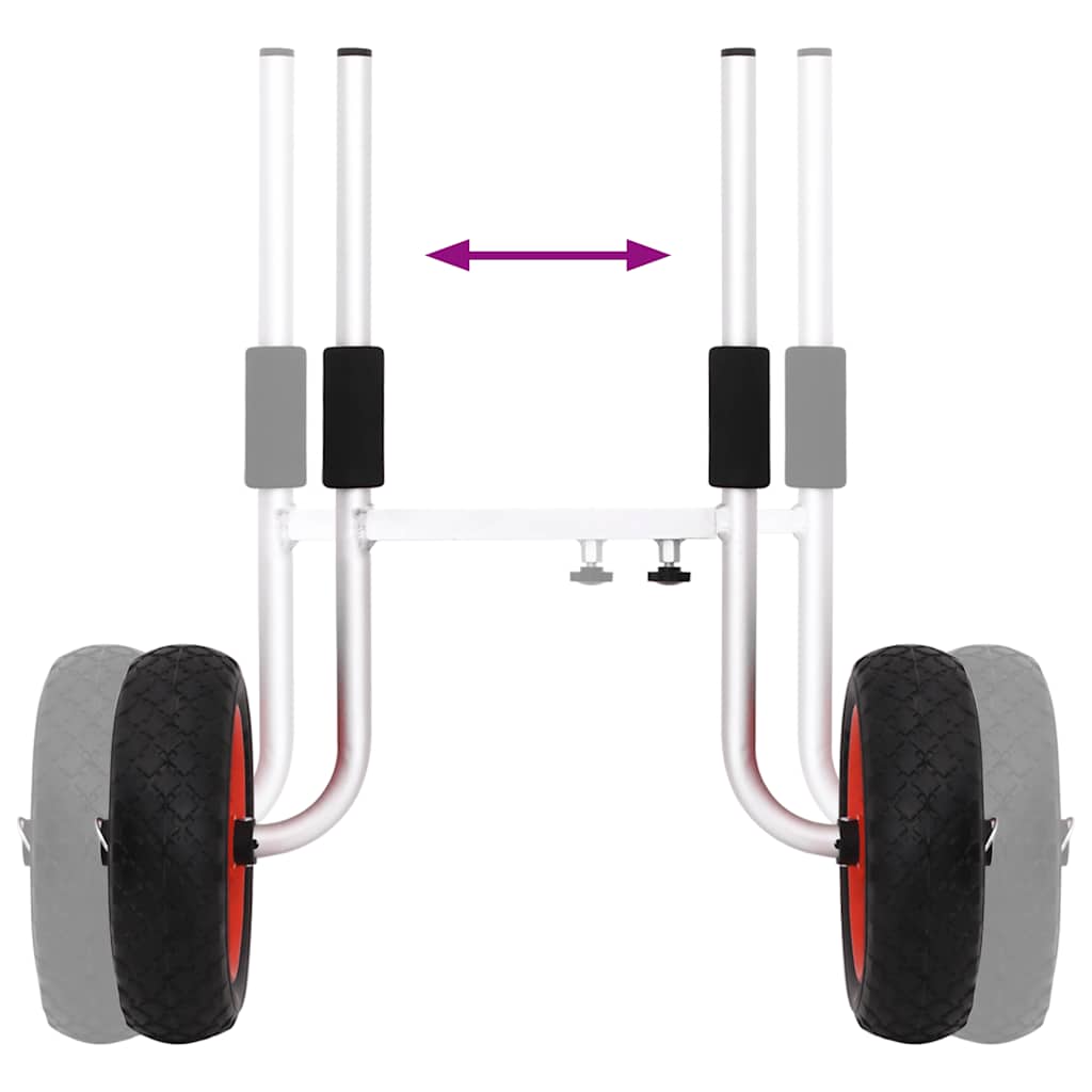 Carrello per Kayak 90 kg in Alluminio | homemem39