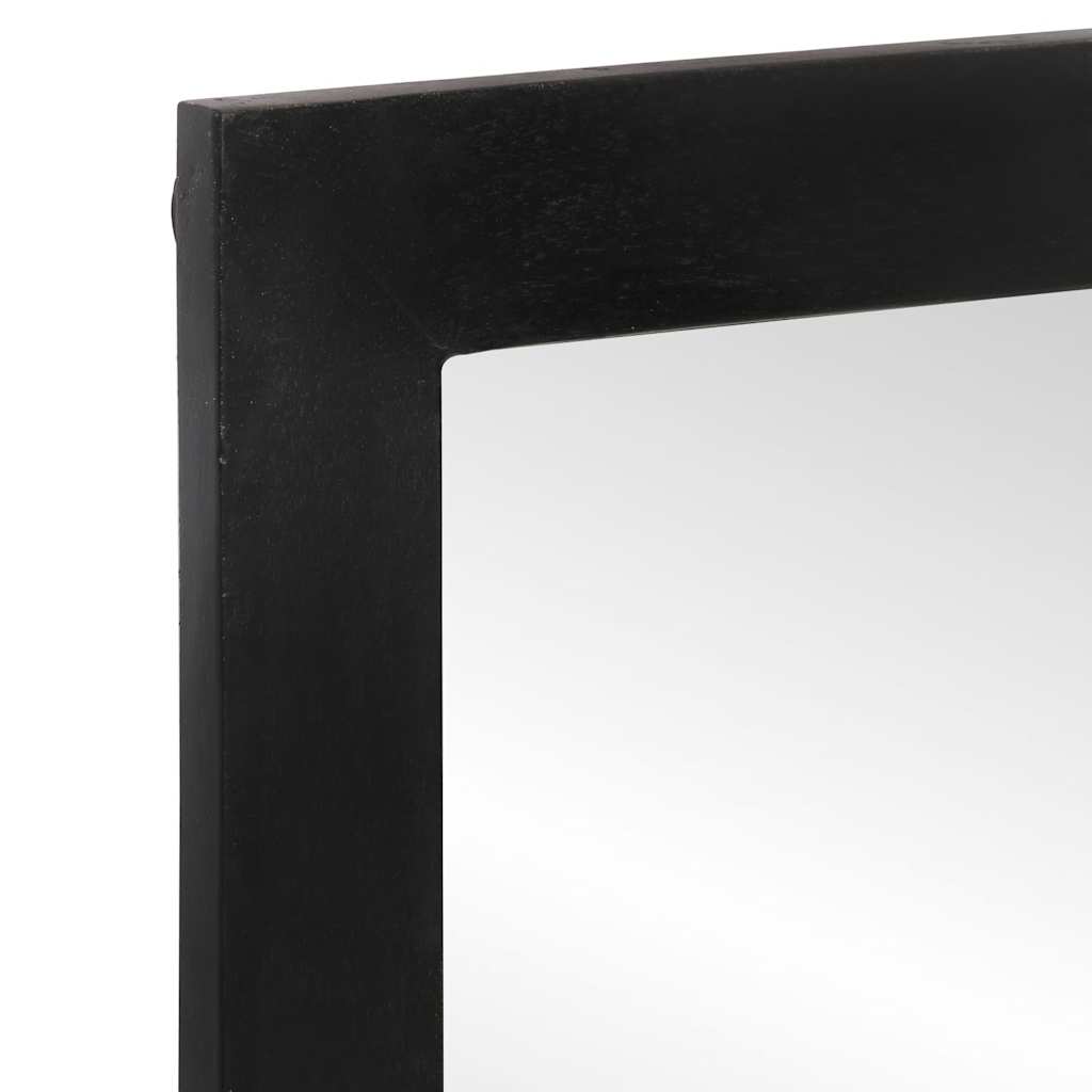 Set Mobili da Bagno 2pz in Ferro e Legno Massello di Mango | homemem39
