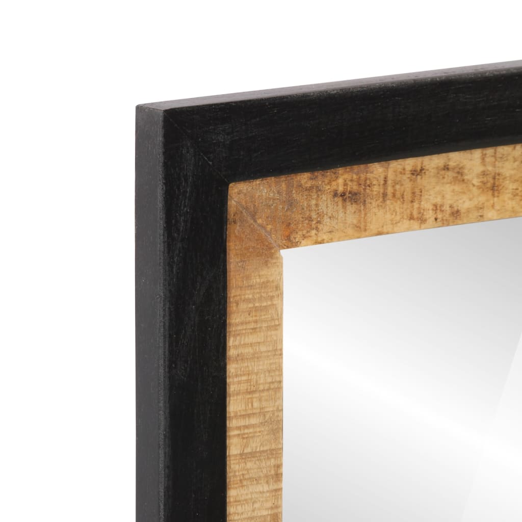 Set Mobili da Bagno 3 pz in Ferro e Legno Massello di Mango | homemem39