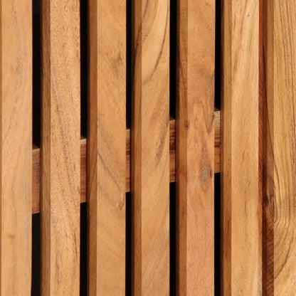 Credenze 3 pz 60x34x75 cm in Legno Massello di Acacia