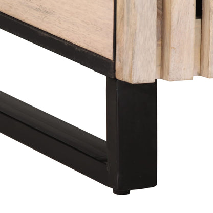 Set Mobili da Bagno 2pz in Legno Massello di Mango