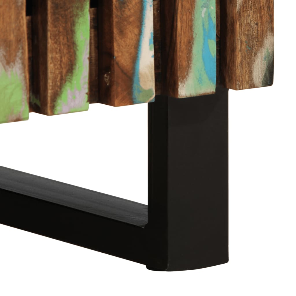 Set Mobili da Bagno 2pz in Legno Massello di Acacia