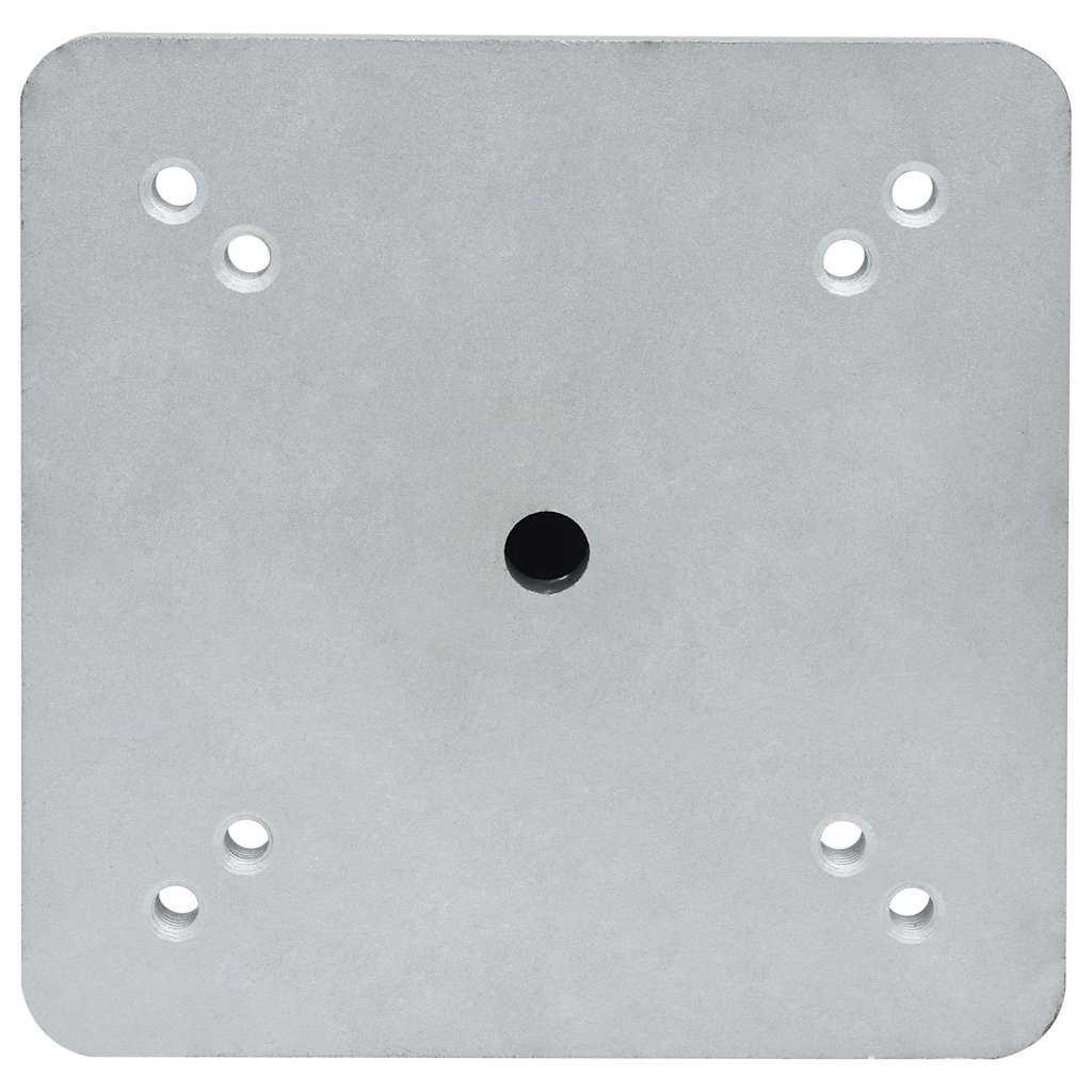 Base per Ombrellone Interrata con Asta 16x16x52 cm in Acciaio | homemem39