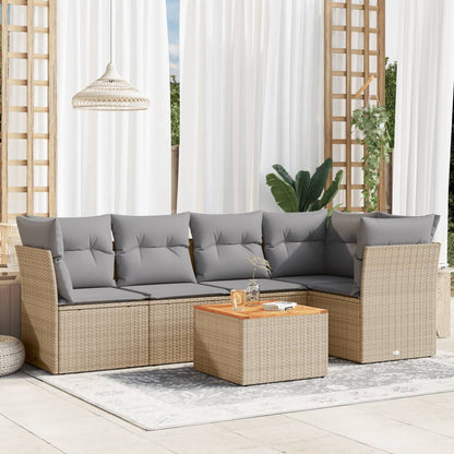 Patio Sofa Set 5-Posti Mix beige e grigio | homemem39