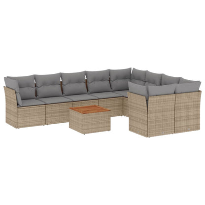 Patio Sofa Set 9-Posti Mix beige e grigio | homemem39