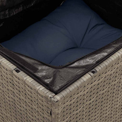 Set Divani da Giardino 12 pz con Cuscini Grigio in Polyrattan | homemem39