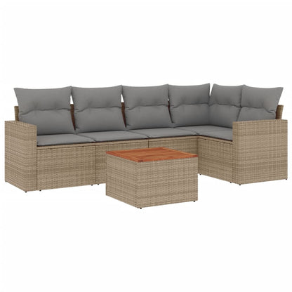 Patio Sofa Set 5-Posti Mix beige e grigio | homemem39