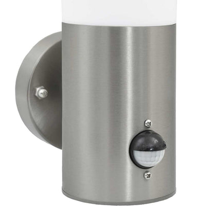 Lampada da Parete Esterna 2 pcs Argento 12 x 8,5 x 29 cm | homemem39