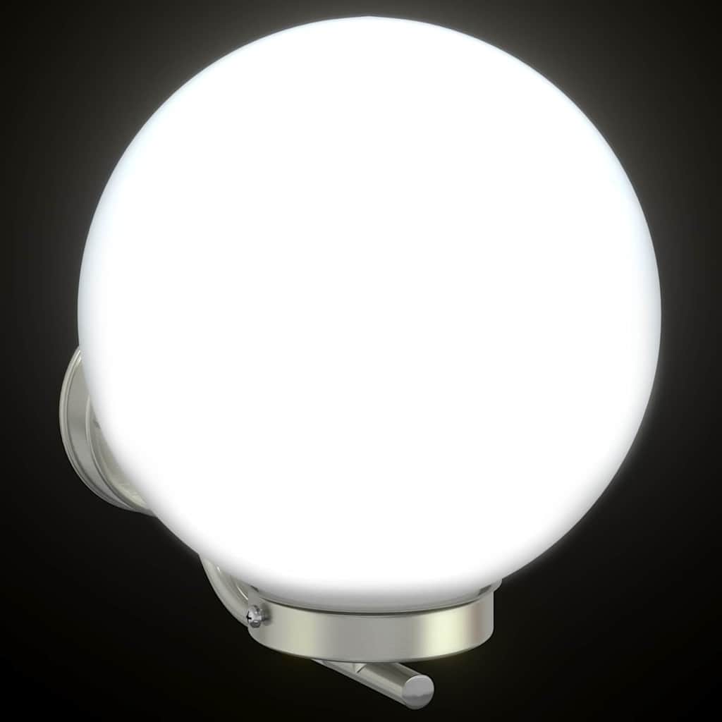 Lampada da Parete Esterna Argento 29 x 25 x 33 cm - homemem39