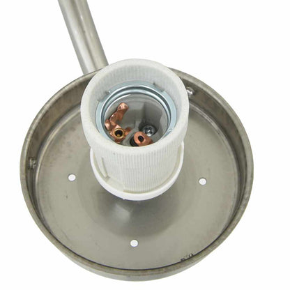 Lampada da Parete Esterna 2 pcs Argento 29 x 25 x 33 cm