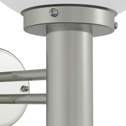 Lampada da Parete Esterna Argento 28 x 25 x 38 cm - homemem39