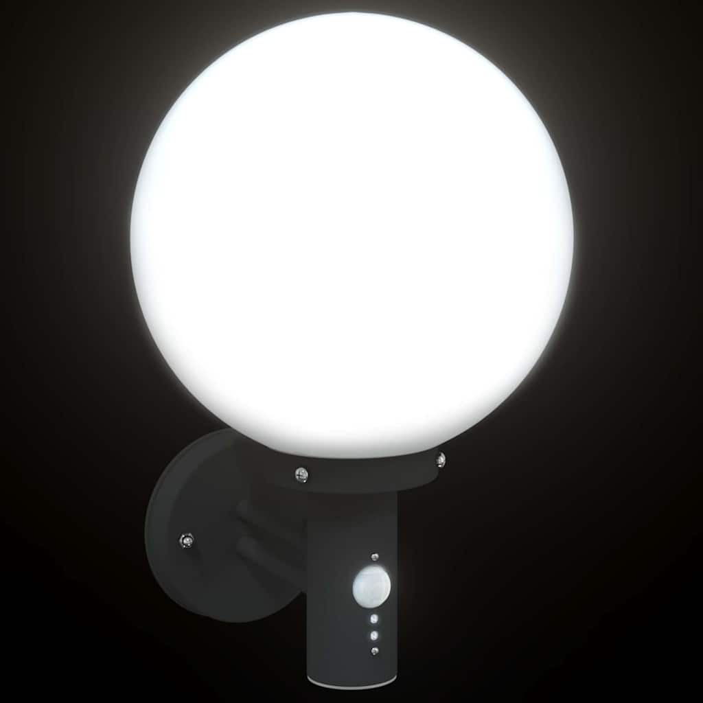 Lampada da Parete Esterna Nero 28 x 25 x 38 cm - homemem39