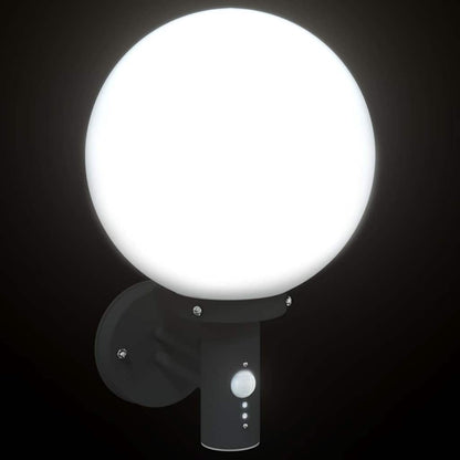 Lampada da Parete Esterna Nero 28 x 25 x 38 cm - homemem39