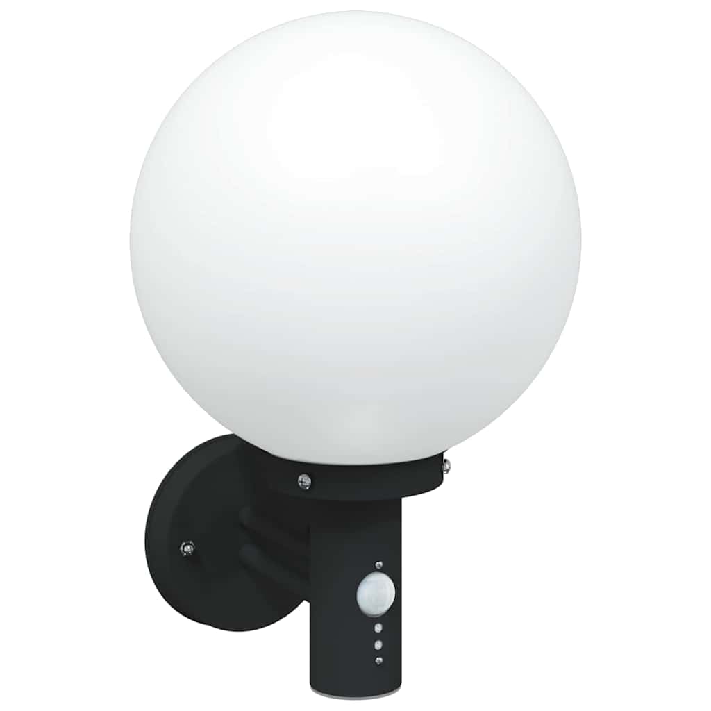 Lampade da Parete Esterne 2 pcs Nero 28 x 25 x 38 cm - homemem39