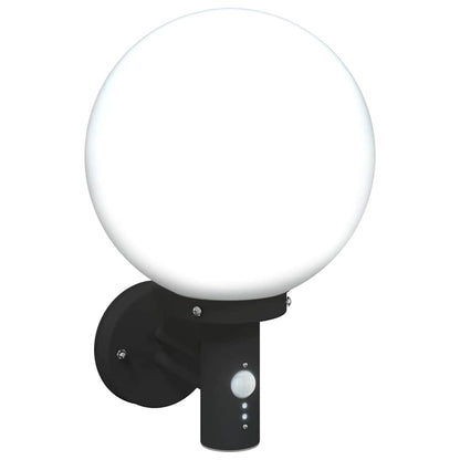 Lampada da Parete Esterna 2 pcs Nero 28 x 25 x 38 cm | homemem39