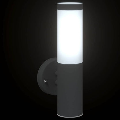 Lampada da Parete Esterna Nero 15 x 7,5 x 33 cm | homemem39