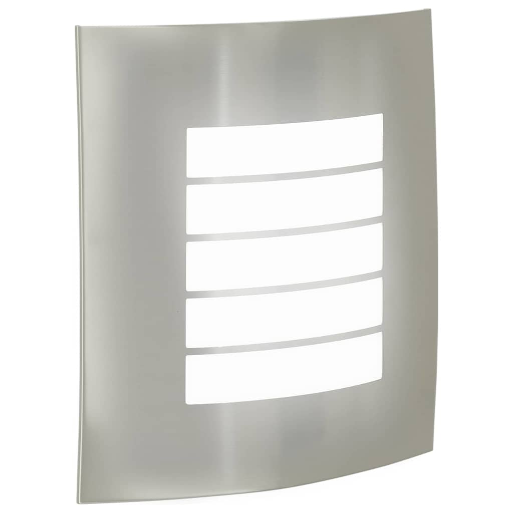 Lampada da parete per esterni Argento 23.5 x 10.5 x 26 cm - homemem39