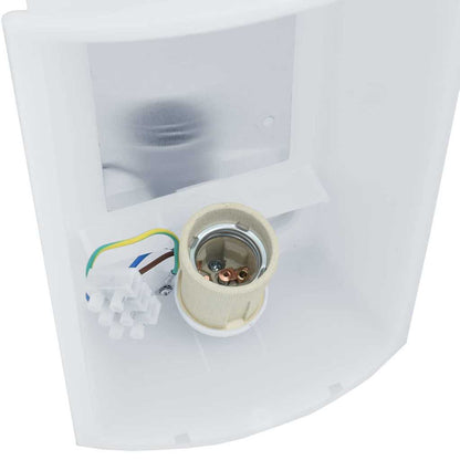 Lampada da Parete Esterna 2 pcs Argento 23.5 x 9 x 26 cm