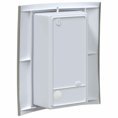 Lampada da Parete Esterna 2 pcs Argento 23.5 x 9 x 26 cm