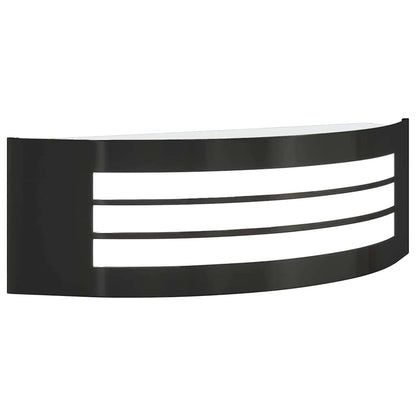 Lampade da Parete Esterne 2 pcs Nero 32 x 10 x 10 cm - homemem39