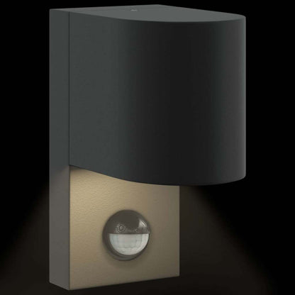 Lampada da Parete Esterna Nero 12 x 7 x 15 cm | homemem39