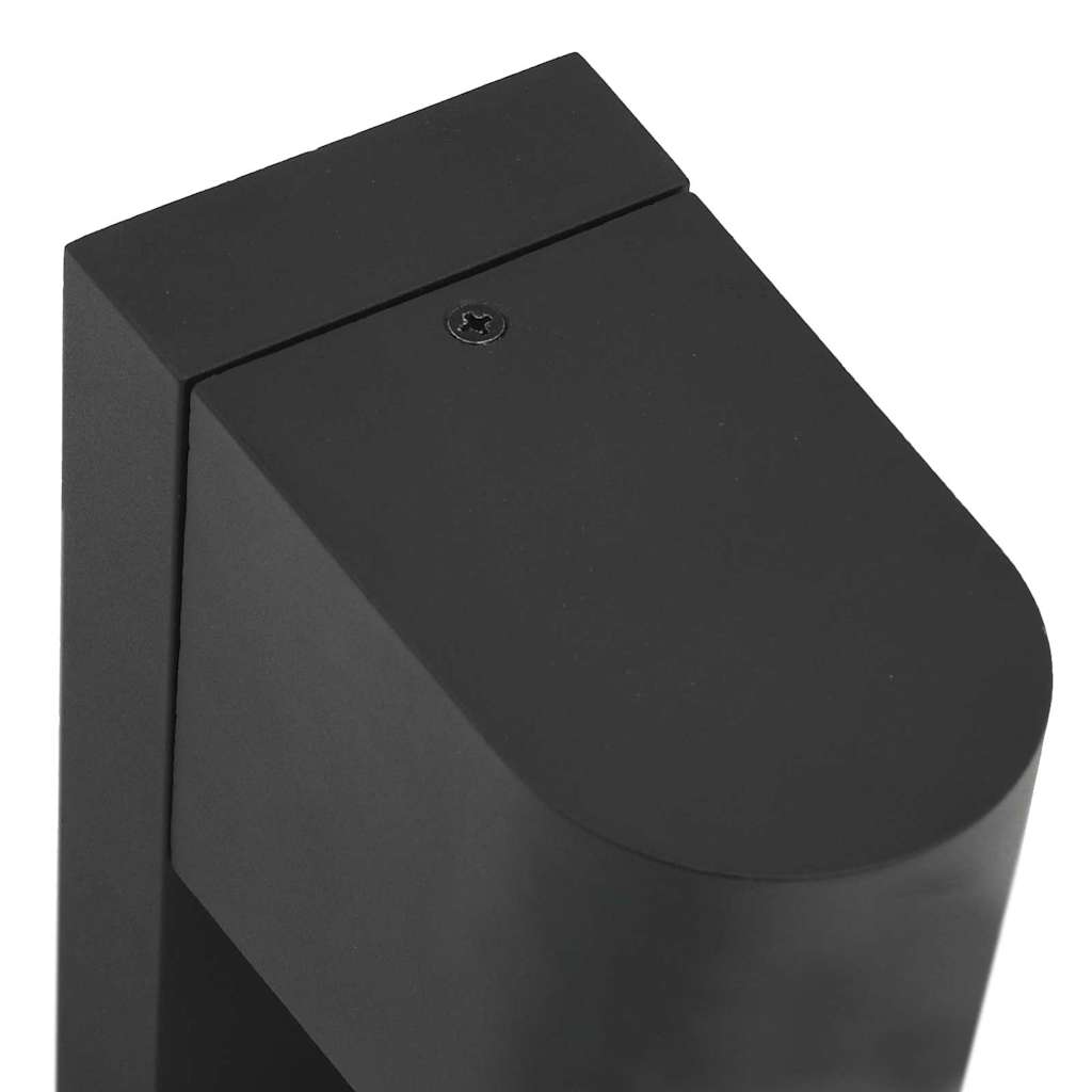 Lampade da Parete Esterne 2 pcs Nero 12 x 7 x 15 cm - homemem39