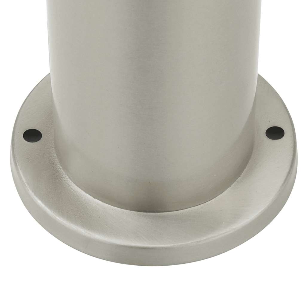 Lampada a paletto con presa elettrica 50 cm Acciaio Inox IP44