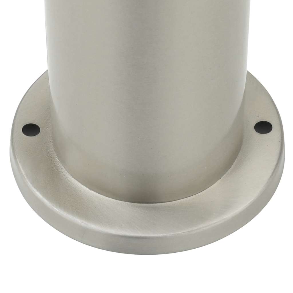 Lampioni a colonnina con presa elettrica 3 pz 110 cm Acciaio Inox IP44 | homemem39
