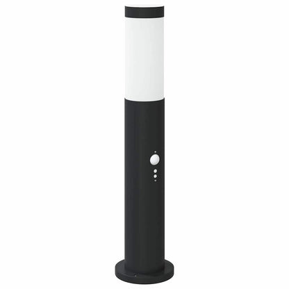 Lampada a paletto con sensore 50 cm Acciaio Inox IP44