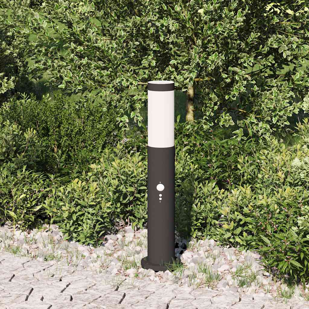 Lampada a paletto con sensore 50 cm Acciaio Inox IP44 | homemem39