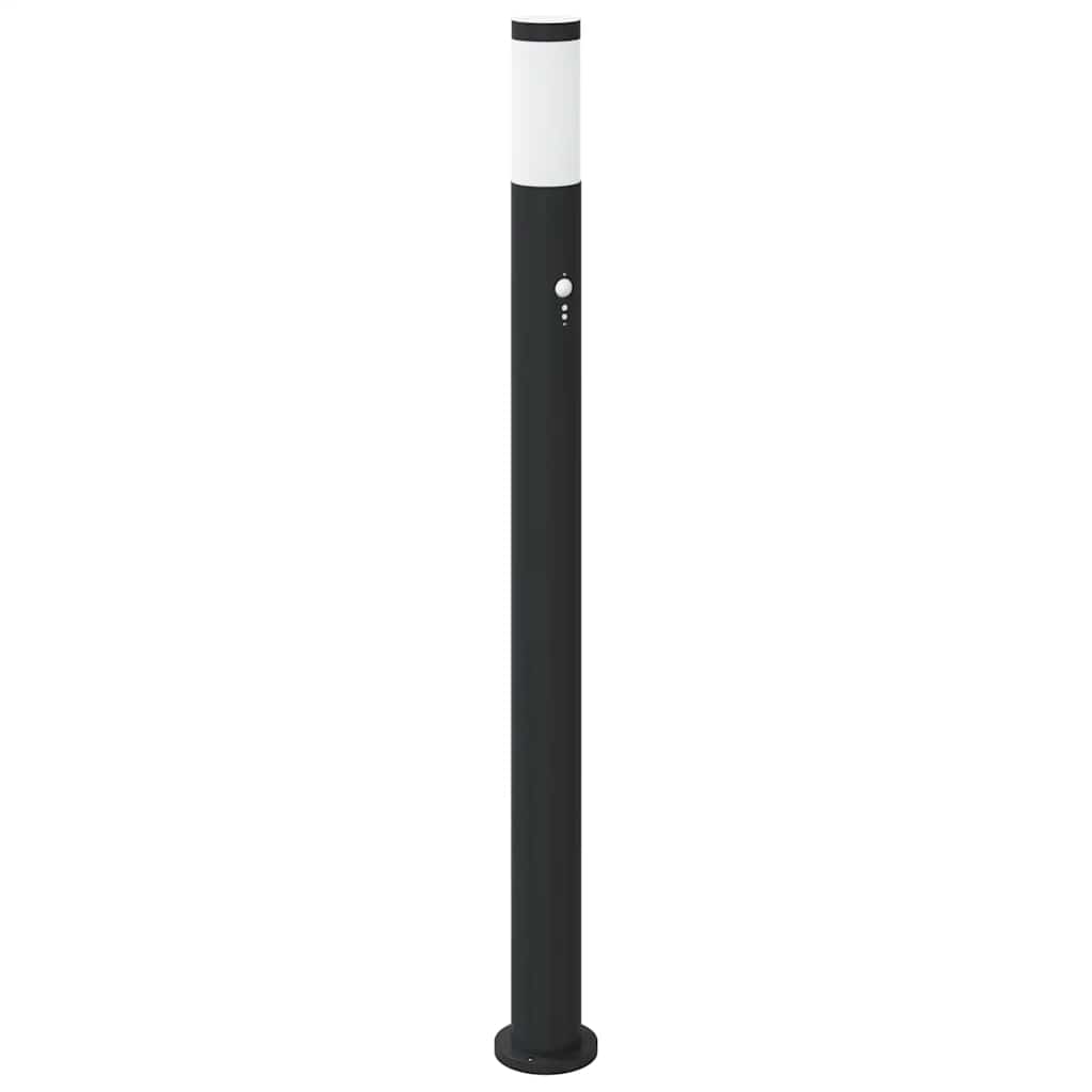 Lampada a paletto con sensore 110 cm Acciaio Inox IP44 | homemem39