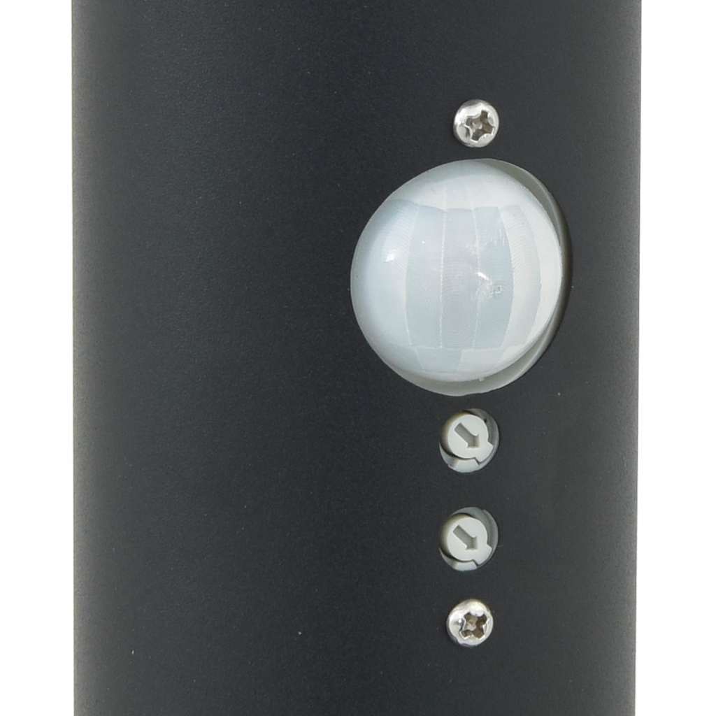 Lampada a paletto con sensore 110 cm Acciaio Inox IP44