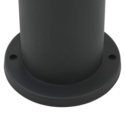 Lampada a paletto con presa elettrica 50 cm Acciaio Inox IP44