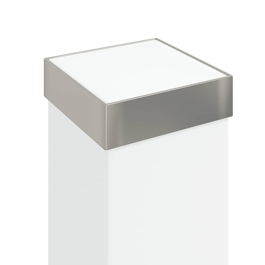 Lampioni a palo 3 pz 80 cm Acciaio Inox IP44 | homemem39