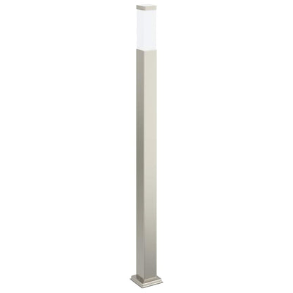 Lampada a paletto 110 cm in Acciaio Inox IP44
