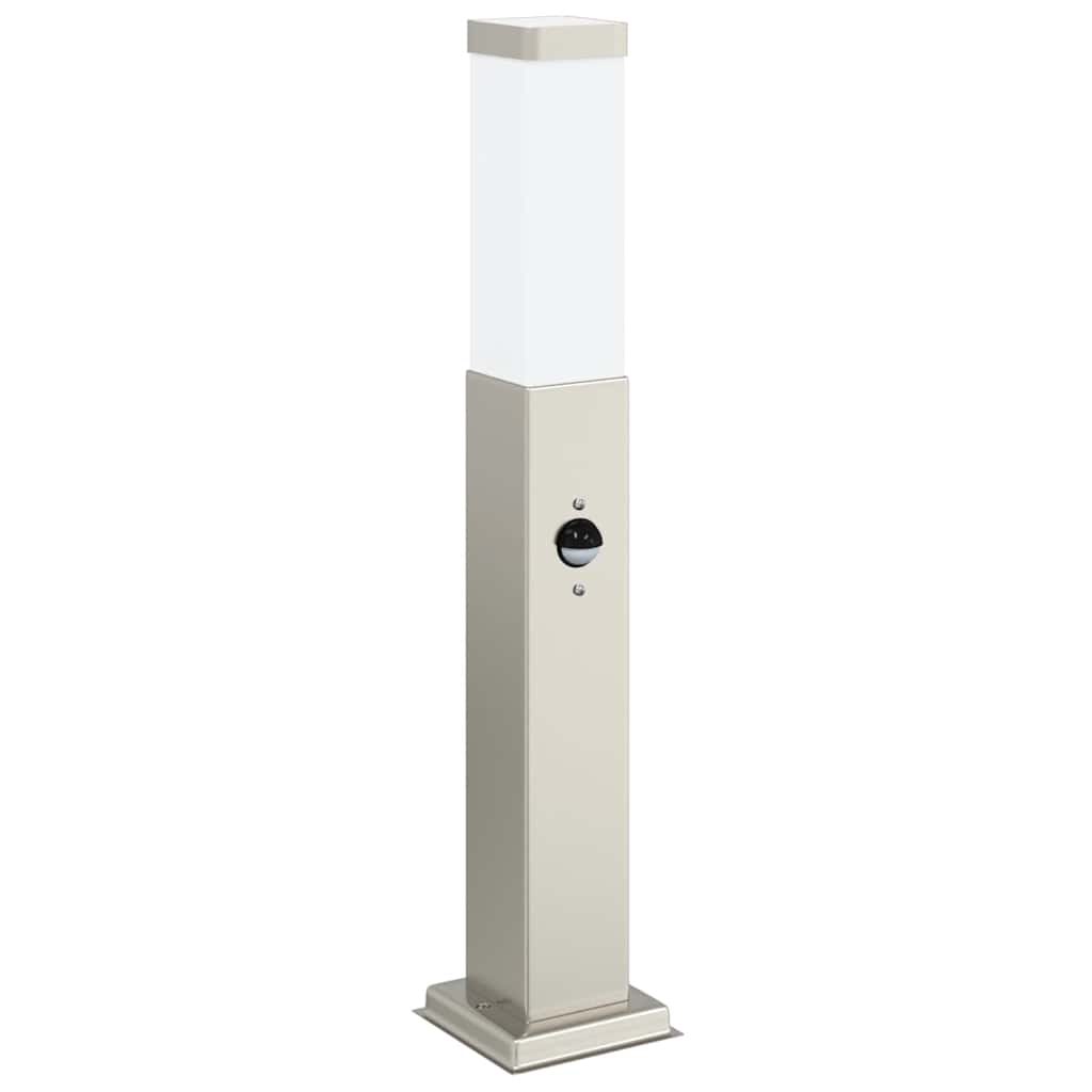 Lampada a paletto con sensore 50 cm Acciaio Inox IP44 | homemem39